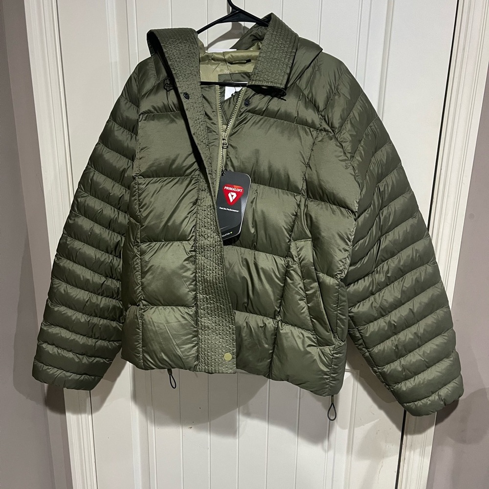 Nike Therma - Fit Olive Green Puffer Jacket